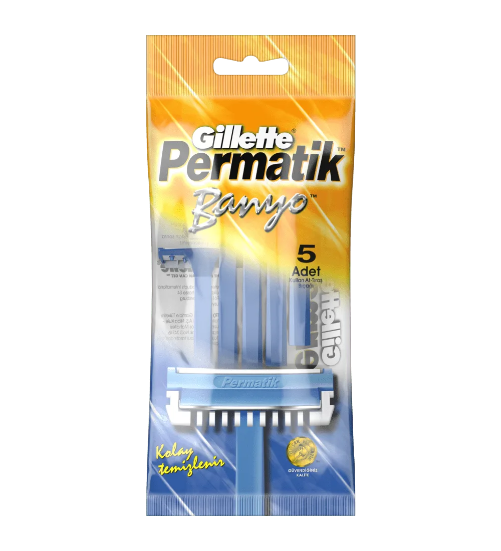 Gillette Permatik 5li